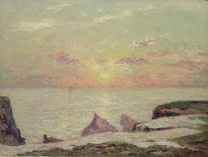 Útesy v Belle Ile, 1913